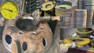 How to make a rim plate from old MS sheets |  Новый ром из старой корабельной тарелки