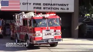 LAFD Light Force 3 Responding