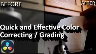 Easy Color Correcting for Canon | Davinci Resolve