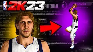 КАК ЗАБИВАТЬ В ПОСТЕ В NBA2К23! БИЛД ДИРКА НОВИЦКИ!