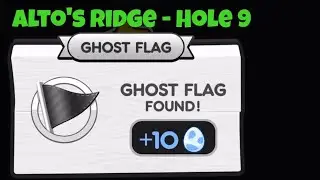 Flappy Golf 2 - Ghost Flag in Alto's Ridge (Hole 9)