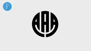 Pixellab Tutorial - Letter A+A+A Logo Design on mobile with Pixellab [Technical Masood]