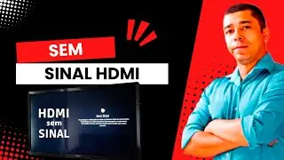 O que fazer se o cabo HDMI não dá sinal?