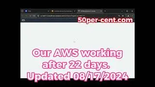 Amazon S3 Storage AWS account still working after 22 days