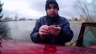 Ловля карпа в марте на метод - фидер .