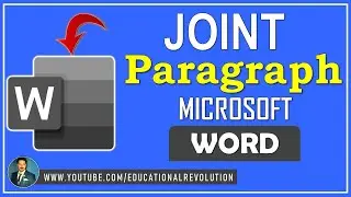 MS Word | How to Remove Empty Extra Lines | How to Joint Paragraph