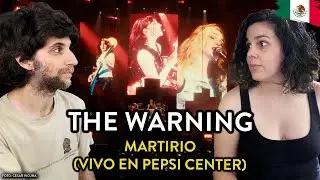 THE WARNING - Martirio (Live at Pepsi Center) 🇲🇽| First time hearing them live... and they were r...