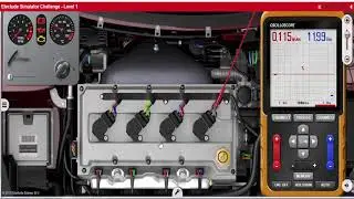 Diagnostic training using the Electude simulator