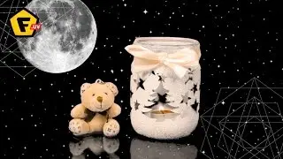 DIY ПОДСВЕЧНИК НА НОВЫЙ ГОД