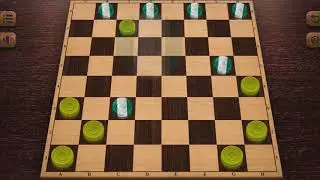 Крутая комбинация в честь 23 января! Контркомбинация в Игре Бодянского | #шашки