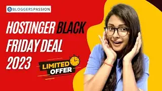 Hostinger Black Friday Deal 2024 ! Grab this Lifetime Offer Now