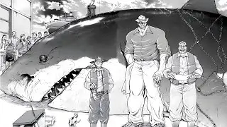 Comparing “baki characters vs beasts”by size