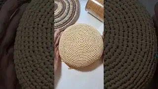 Учусь. Одно из правил при вязании рафией - не спешить...🤗