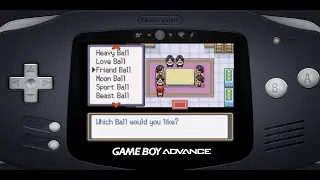 Pokemon FireRed all PokeBalls Animation (Radical Red)