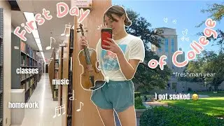 FIRST DAY of COLLEGE vlog | Freshman at @Baylor University | come to class with me! 📚