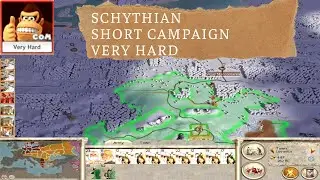 Rome: Total war Speedrun || Schytia || Very hard