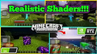 Best Realistic Shader ✨ For MCPE 1.21.131+ 🔥 (Latest Version) Smooth Gameplay Low Lag 🧿 | rtx