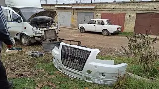 ТЮНИНГ БАМПЕР СВОИМИ РУКАМИ / РЕЙС НА УРАЛ