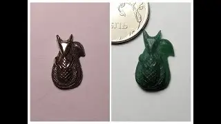 Изготовление восковой модели.