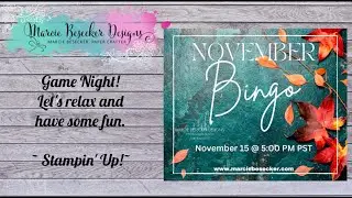 Game Night!  Let's have fun and craft.   -  Stampin' Up!