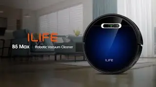 ILIFE B5 Max- Wi-Fi Connected,  Works with Alexa, 600ml Dustbin, Tangle-Free Suction Port