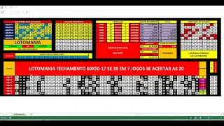 como ganhar  na  LOTOMANIA COM ESSA TECNICA