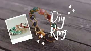 DIY Ring |Wire Beaded Ring | Easy Wire Rings | Tutorial