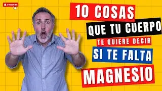 10 Señales que indican que tu cuerpo necesita MAS magnesio