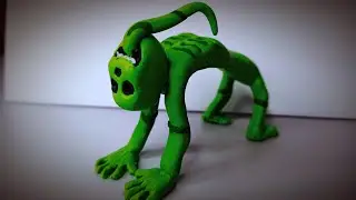 Night Dog ➤ Trevor Henderson Creatures ➤ Polymer Clay