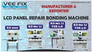 LCD TV Panel Repair ACF COF IC Bonding Machine
