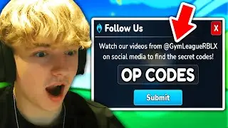 The Best NEW OP CODES In Gym League!