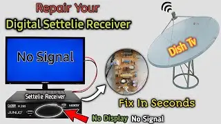 How to Repair Dish TV Receiver at Home | Repair and Fix your Dish Tv receiver in seconds