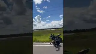 Why you wear helmets on motorcycles!