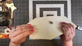 Addendum to Halloween Coffin Card video.