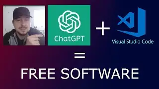 How I Got AI to WRITE CODE for me for FREE ! - Using CHAT GPT and VISUAL STUDIO CODE