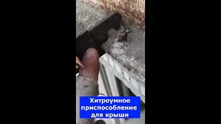 Хитроумное приспособление для крыши