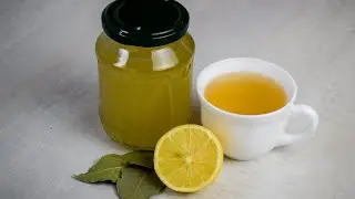 Cleanse the lungs and stop coughing (bay leaf tea and syrup)