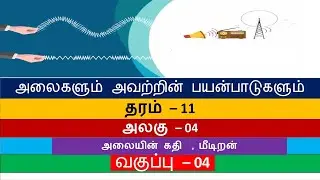அலைகளும் அவற்றின் பயன்பாடுகளும் வகுப்பு - 04 | அலை தொடர்பான பெளதீக கணியம் - Part -02 - Theory
