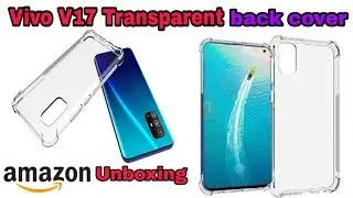 JGD PRODUCTS® Shock Proof Protective Soft Back Case Cover for Vivo V17 (2020) (Transparent)