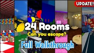 All 24 Rooms Code In Escape Room  (By @WreckItGames) | Roblox Escape Room Full Walkthrough