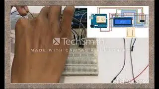 arduino lcd 16x2 display control by 3 wire using 74hc595 shift resister