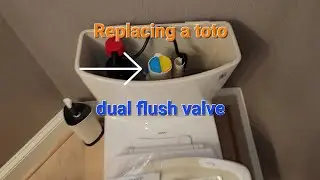 how to replace a dual flush valve 