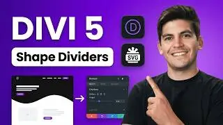 Divi 5 Shape Dividers Tutorial: Clean Layout Transitions Step-by-Step 🖥️