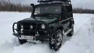 УАЗ ПО КОЛЕНА В СНЕГУ😳😳😳‼️‼️⁉️