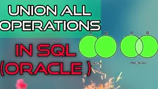 SQL tutorial 65 |UNION ALL OPERATOR/clause | union all Operation |union Operation in SQL (dbms)