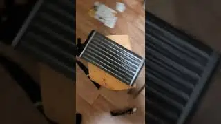 Печка ауди 100 С3 1.8 карбюратор. Замена радиатора своими руками