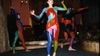 Igor Pose. Body Art Shows.  Moscow 1995 - 1996