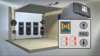 Mise en service motorisation SupraMatic et apprentissage de la télécommande HS5 BS