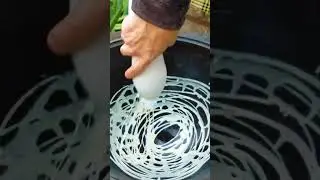 БЛИНЫ ПАУТИНКА С НАЧИНКОЙ В КАЗАНЕ НА КОСТРЕ! #блины #блины_паутинка