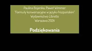 Formuły konwersacyjne w języku hiszpańskim - podziękowania